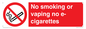 PS5816: No smoking or vaping