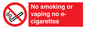 PS5816: No smoking or vaping