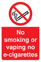 PS5816: No smoking or vaping