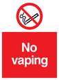 PS5817: No vaping