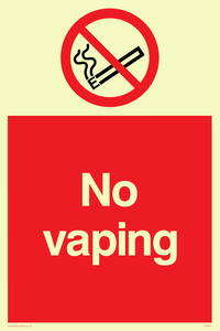 PS5817: No vaping