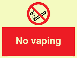 PS5817: No vaping