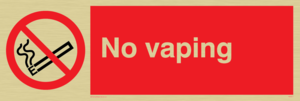 PS5817: No vaping