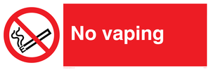 PS5817: No vaping