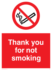 PS6: thank you for not smoking