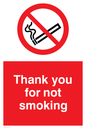 PS6: thank you for not smoking