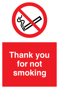 PS6: thank you for not smoking