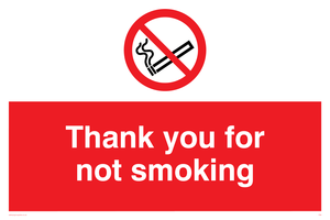 PS6: thank you for not smoking