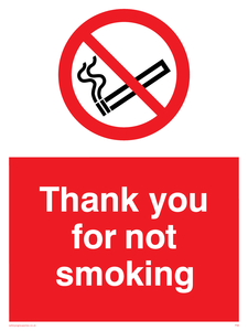 PS6: thank you for not smoking
