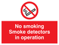 PS7: no smoking smoke detectors