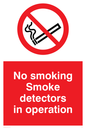 PS7: no smoking smoke detectors