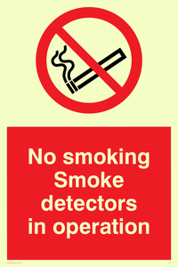 PS7: no smoking smoke detectors