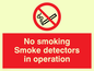 PS7: no smoking smoke detectors