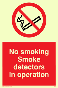 PS7: no smoking smoke detectors