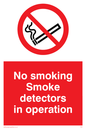 PS7: no smoking smoke detectors