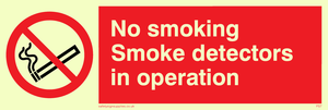 PS7: no smoking smoke detectors