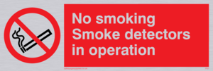 PS7: no smoking smoke detectors
