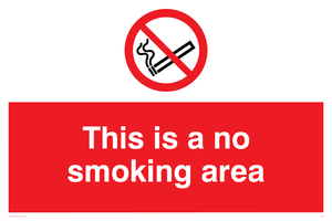 PS9: this is a no smoking area