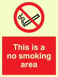 PS9: this is a no smoking area