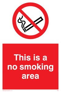 PS9: this is a no smoking area