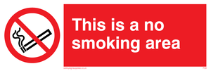 PS9: this is a no smoking area