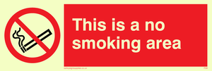 PS9: this is a no smoking area