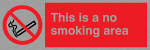PS9: this is a no smoking area