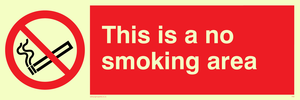 PS9: this is a no smoking area