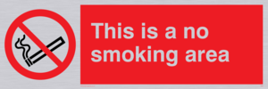 PS9: this is a no smoking area