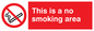 PS9: this is a no smoking area