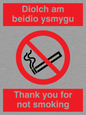 PS912: Thanks for not smoking welsh