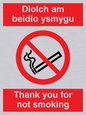PS912: Thanks for not smoking welsh