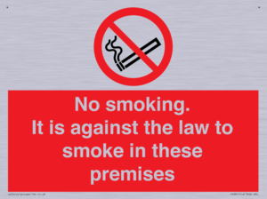 PS981: no smoking against the law