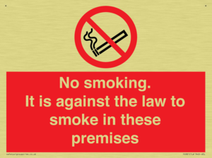 PS981: no smoking against the law