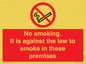 PS981: no smoking against the law