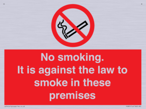 PS981: no smoking against the law