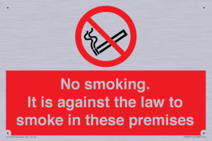 PS981: no smoking against the law