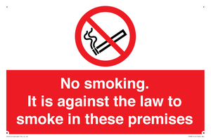 PS981: no smoking against the law