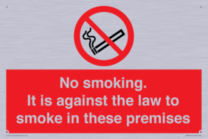 PS981: no smoking against the law