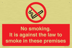 PS981: no smoking against the law