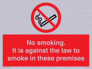 PS981: no smoking against the law