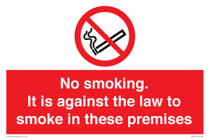 PS981: no smoking against the law