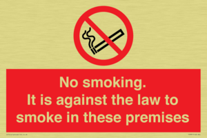 PS981: no smoking against the law