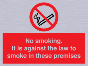 PS981: no smoking against the law
