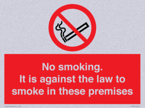 PS981: no smoking against the law