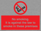 PS981: no smoking against the law
