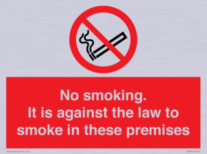 PS981: no smoking against the law