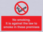 PS981: no smoking against the law