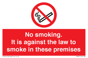 PS981: no smoking against the law