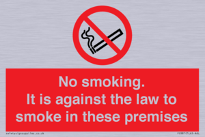 PS981: no smoking against the law
